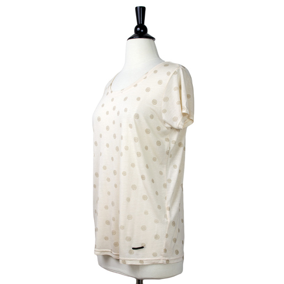 NUMPH Blush Metallic Dot Tee, NWT - Picture 3 of 5